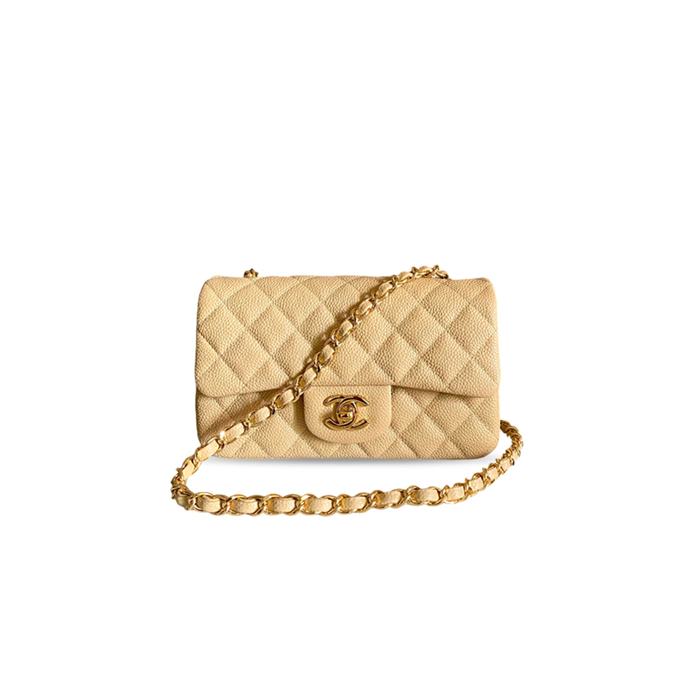 CHANEL MASTER MINI CLASSIC FLAP CAVIAR CALFSKIN A01116 (20*12.5*6cm)